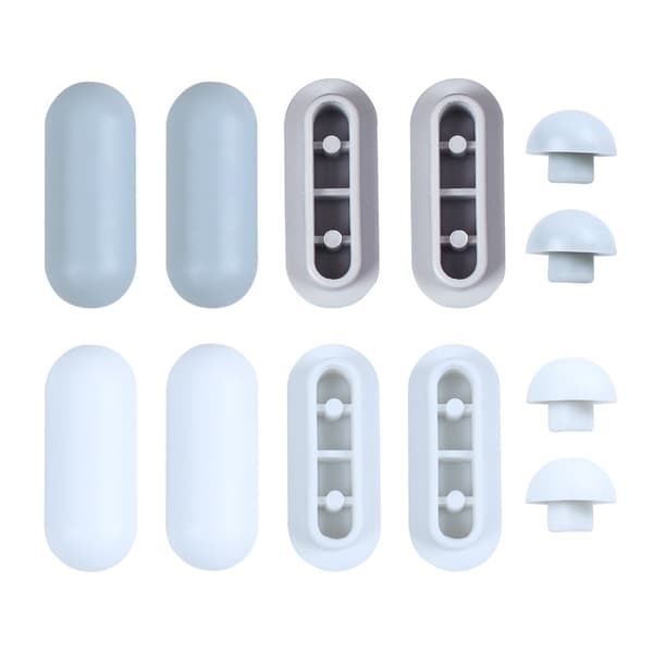 8 Stk. Universal Toiletsæde Buffer Universal Toiletsæde Buffer Kit Plastik Toiletsæde Bumper Udskiftning