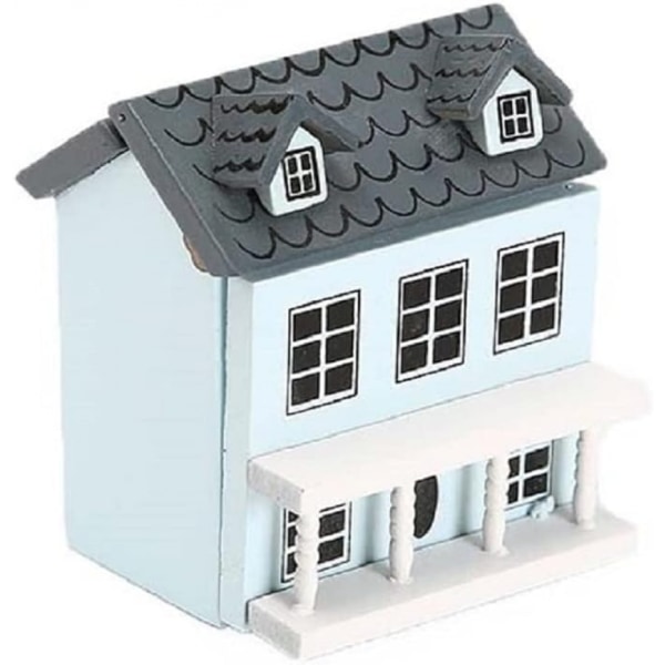 Miniature Cottage til dukkehus tilbehør Desktop Decor træhus