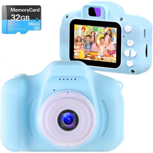 Barnkamera Digitalkamera för 3-7-åriga flickor, toddler