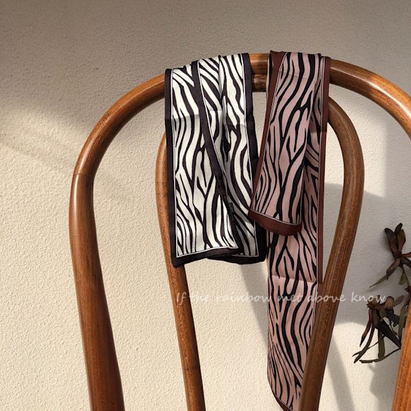 Hår Scrunchies Elastisk Hår Tørklæde Sort Hår Bånd Satin Hår Bånd
