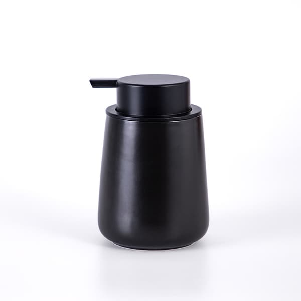 Matt Svart Keramisk Tvålpump