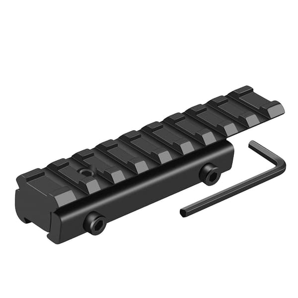 11mm - 20mm kiinnityskisko Picatinny Weaver -kiskoadapteri