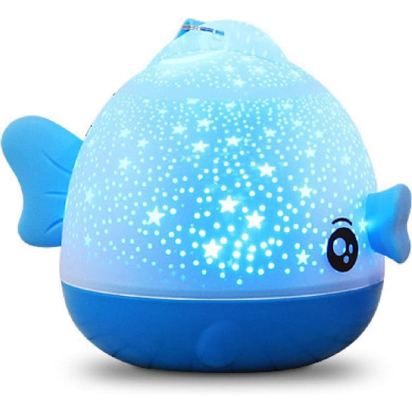 Fish Star projektor med fjernbetjening og timer roterende Starry Proj