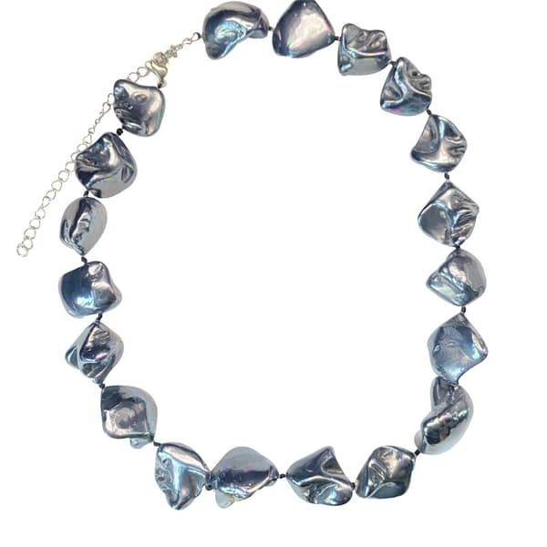 Perle Choker Halskæde til Kvinder Boho Perle Statement Halskæde med Bl