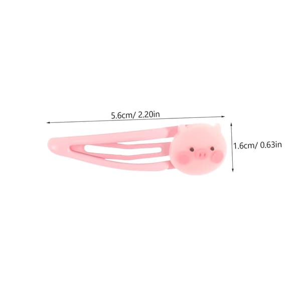 9 stk. Hårnåle Pink Dekor Bangs Hårklemme Hårtilbehør til Piger Chr
