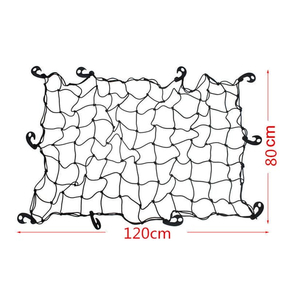 Biltaksficka för skräp, bilförvaringsväska 120*80cm