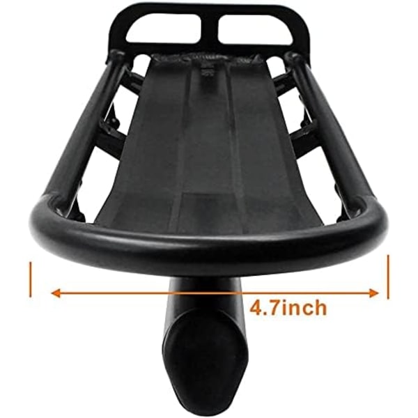 1 stk. cykel bagagebærer, sammenklappelig, i aluminiumlegering