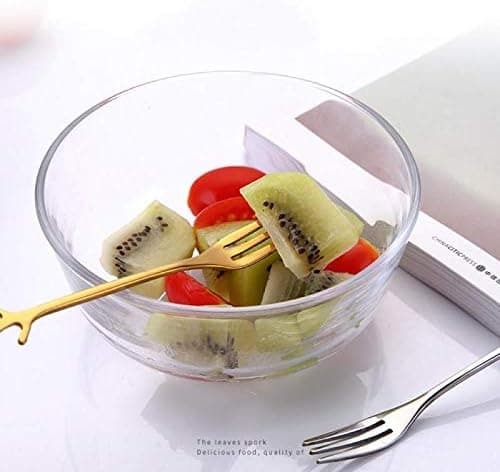 Bordsdekoration Mini Rostfritt Stål Blad Teskedar (silver) 8 st