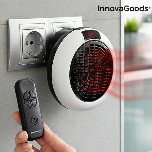 Ceramic Heater For Socket With 600w Remote Control