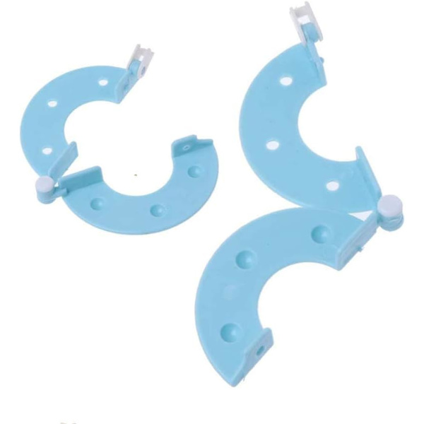 4 storlekar Pom Pom Maker Pompom Making Tool för att skapa fluffbollväv