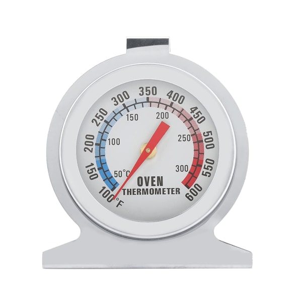 Ugnstermometer 50-300°C, 100-600°F, Ugnsgrill Fry Chef Smoker Therm