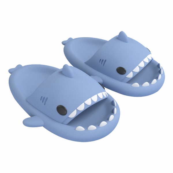Unisex shark tofflor Anti-slip nya sandaler med öppen tå Fashionabla snitt