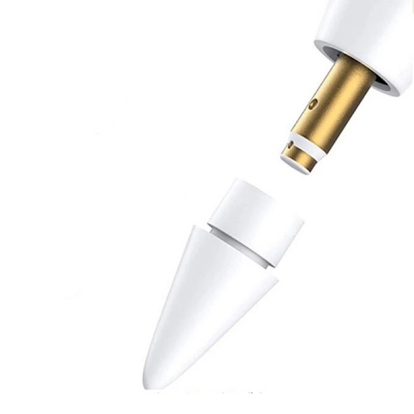 Spisser kompatible med Apple Pencil-spisser, 4-pakning med spisser for å erstatte Apple Pencil-spisser