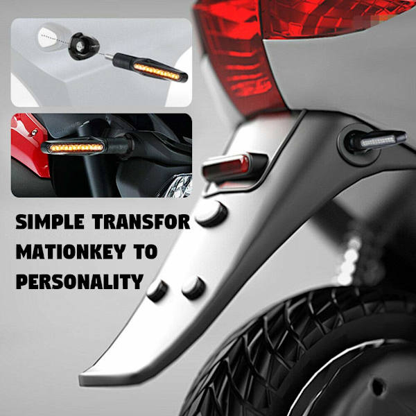 4 stk. til FZ1 FZ6 FZ8 FZ16 XJ6 XSR 700 XSR 900 MT-09 Tracer 900-09 Blinklysadapterafstandsstykker