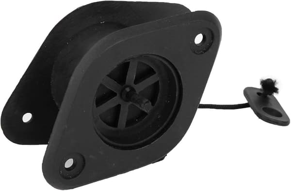 Hållbar PVC avloppsventil plugg kit, med rep, Scupper ventil kit, båt tillbehör, backventil inline ventil, för kajak, gummidinghy