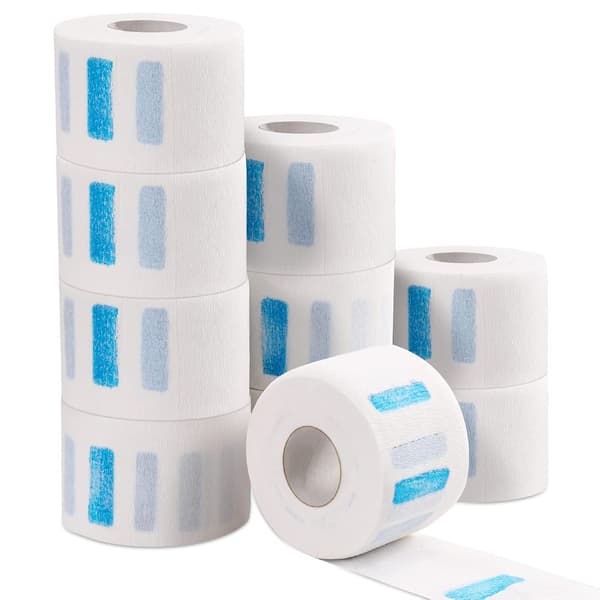 10 rullar engångsbarberpapper nackremsor engångsnackpapper, Pro