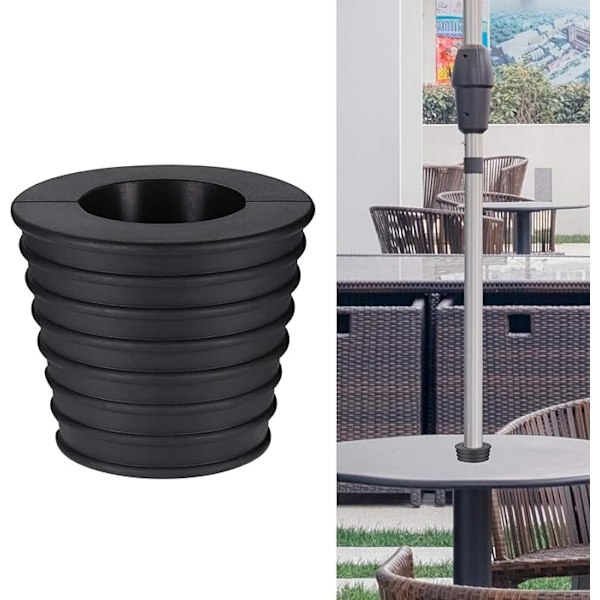 Umbrella Cone Base Stand, for Patio Table Hole Opening and Stability or Um