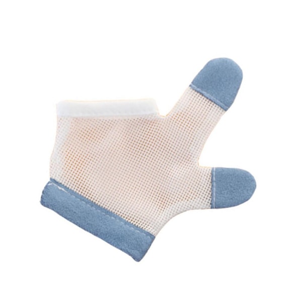 Stop Thumb Sucking, 1 Pair Baby Anti Eating Gloves No Scratch Breathab