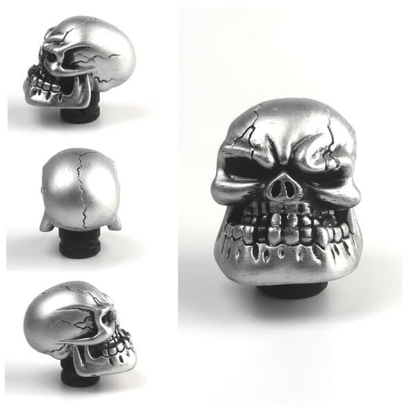 Universal Gear Shift Knob, Skeleton Skull Head Car Modified Gear Shift Kno