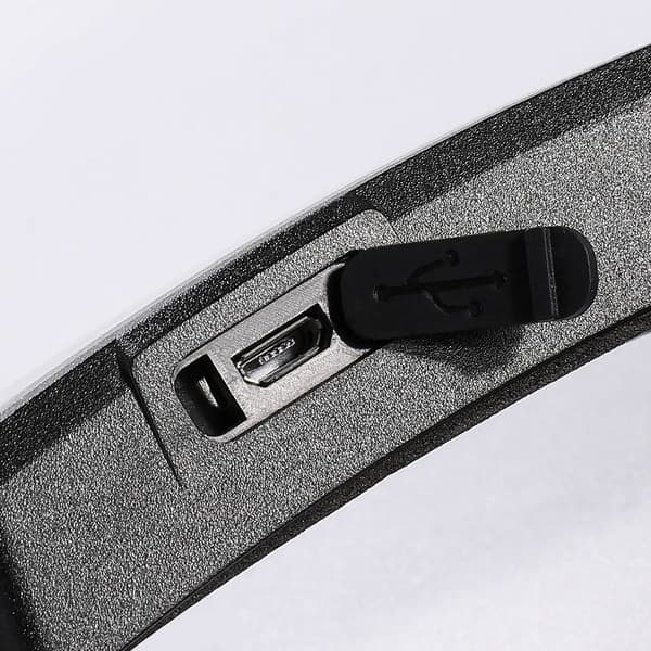 LED-hodelykt USB-lading flomlys ultralett COB-hodelykt utendørs