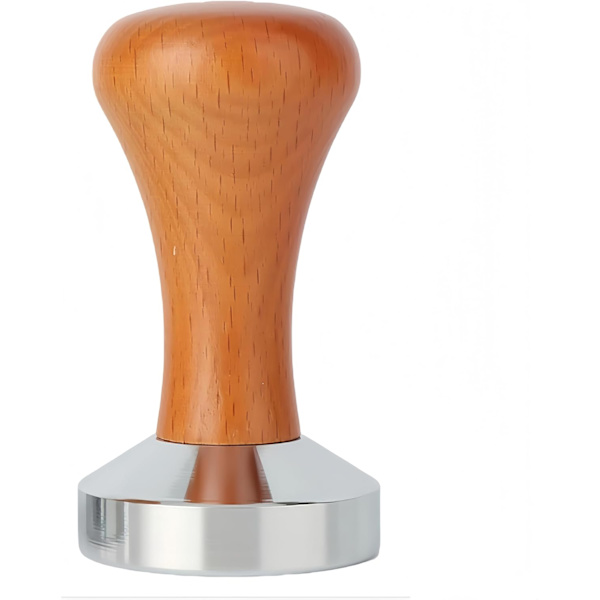 Tamper, 51mm Kaffepress, Espresso Kaffe Tamper Rostfritt Stål Kaffe Tamper, Kaffepress Tamper för Kaffeälskare för Hem, Kontor, Bar, Café