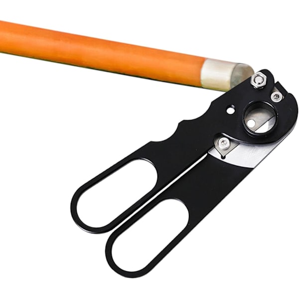 Billard Pool Cue Tip Cutter, Rustfrit Stål Billard Pool Cue Tip