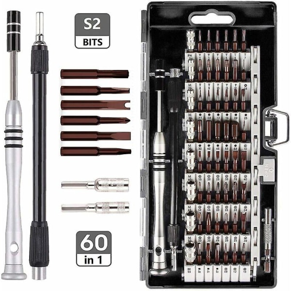 Precision Screwdriver Precision Screwdriver Kit, 60 In 1 Set Magnetic