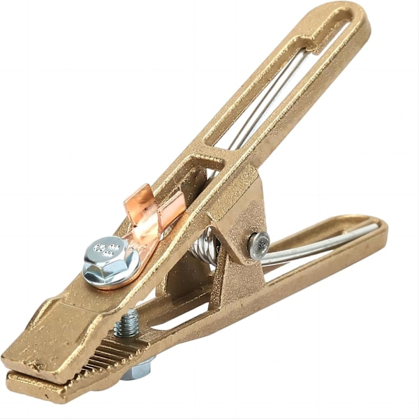 Earth Clamp, 260A Welding Ground Clamp Heavy Brass Jaw A-shaped Ground Clamp Welding Earth Clamp for Welding Machine