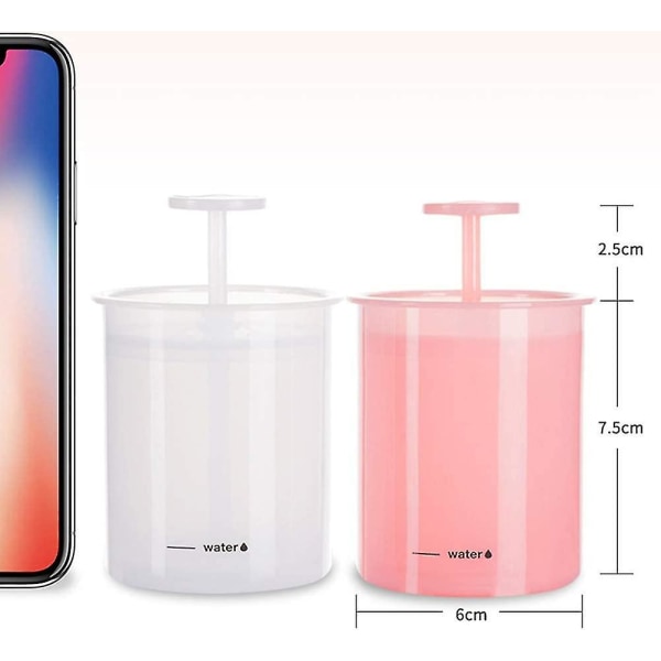 Skumkop Pisk Bubble Maker Hjem Rejse Ansigtsvask Ansigtsrens Fo