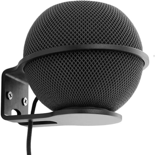 1 st Rund Väggfäste för Sonos Roam Högtalare, Smart Högtalare Fäste Svart, Ljud Stativ Hållare Platsbesparande Tillbehör, 10CM (Fäste)