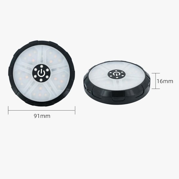 1 st bilens innerbelysning LED-taklampa bil touch nattlampa U