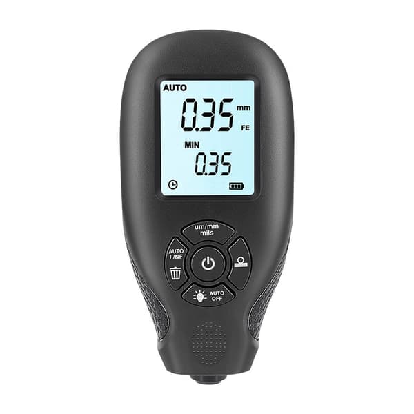 Coating Thickness Gauge Car Digital Paint Meter, Professionelt Tilbehør