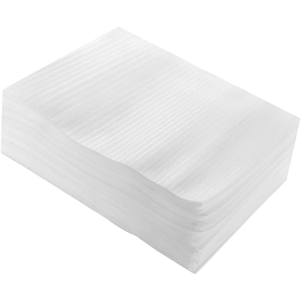 100 st förpackningsmaterial Förpackningsmaterial Pärlbomullspåse Glasvaror