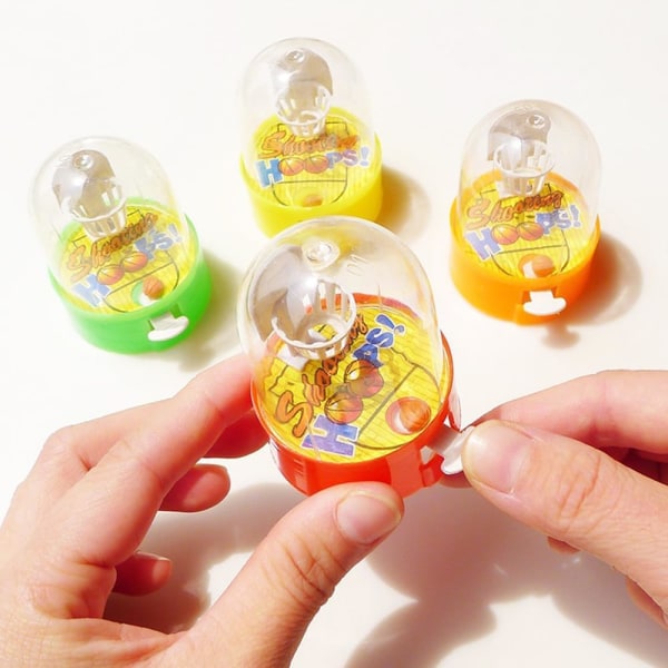 12-pack Mini Finger Basketball Shooting Game, Party Favors Basketball