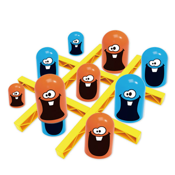 (Big Eat Small Tic-Tac-Toe Spil, Overraskelse Tic Tac Toe, Gobble Spil, Brætspil Indendørs, Familiespil at Spille og en Klassisk Spil Hjemmeindretning