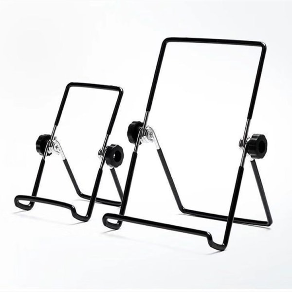 Plate Stand Easel Photo Frame Stand Adjustable Foldable Tablet Iron Di