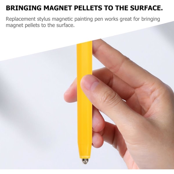 4st magnetisk ritbrädepenna för barn Magnetic Dot Art Replacement W