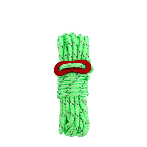 8PCS Camping Tent Rope with Tent Tensioners, Reflective Tent Rope Camping