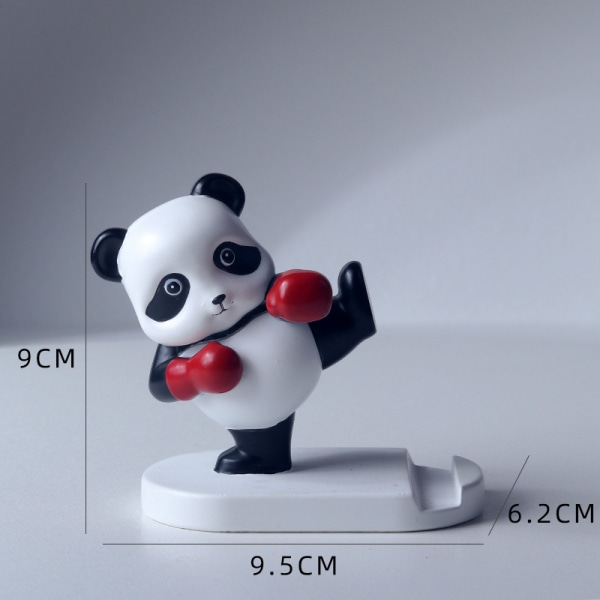 Panda mobiltelefonhållare present mobiltelefonhållare skrivbordsdekoration