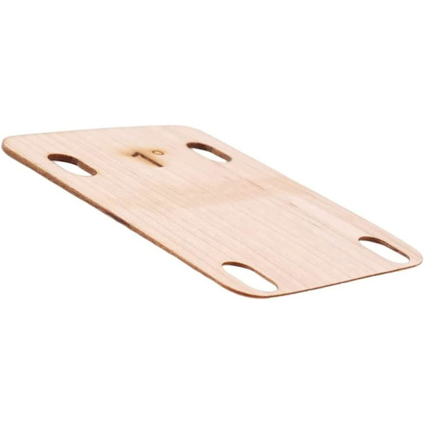 3 st gitarrhals shims, gitarrhals lönn distansset elgitarr hals shims lönnplatta 1 graders ersättningsdelar