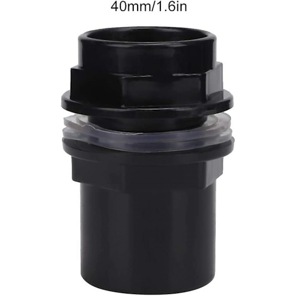 5 st/set Pvc Akvarium Vattenrör Ledning Raka Rör Tillbehör Anslutning