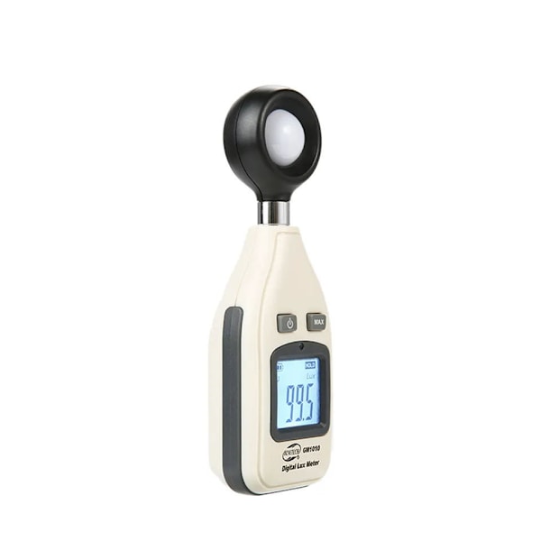 Illuminance Meter, Håndholdt bærbar Lux Meter, Digital Display Illumi