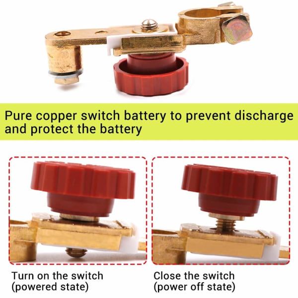 Bilbatteri Afbryder Bilbatteri Afbryder Hovedafbryder Batteri Afbryder