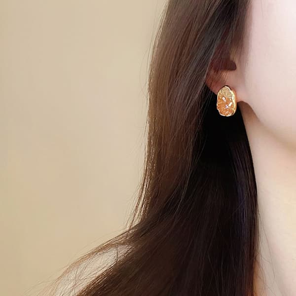 Moderne Rhinestone Statement Dangle Øreringe Store Farverige Krystal Ch