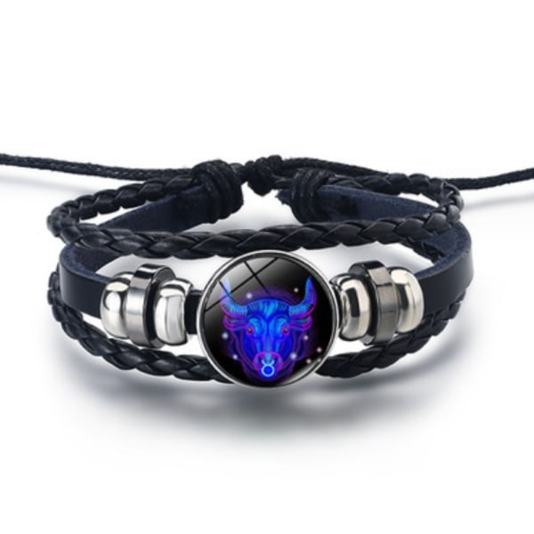 12 stjernetegn stjernetegn armbånd - stjernetegn armbånd, Taurus håndvevd armbånd