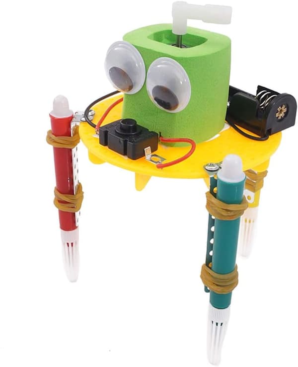DIY Søt Doodle Tegnerobot Vitenskap Eksperiment Skolebarn Utdanning