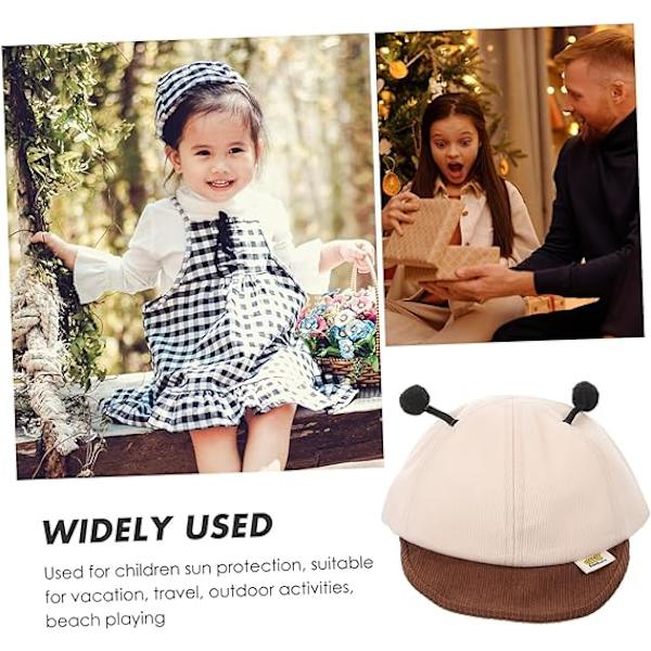 Barn Ponytail Småbarn Bomull Baseball Cap Casual hatt Småbarn hatt Pony