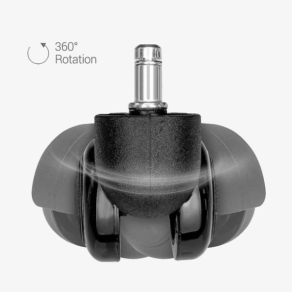 Kontorstol Caster Wheel - 5 Pack Armlæn Caster Wheel - 11/50mm Rep
