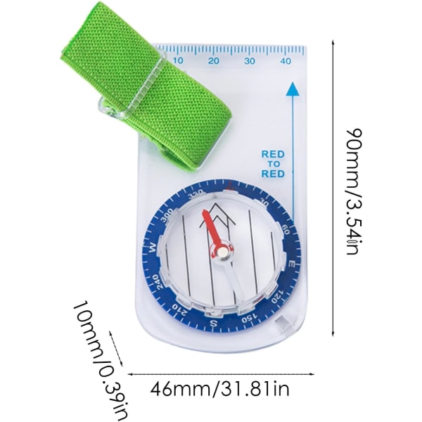 Kompass, orienteringskompass, vandringskompass, avancerad scoutkompass campingnavigering, kompass vandring överlevnad