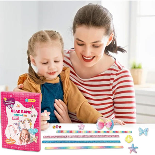 Hiussetti tytöille, DIY-pantasetti, jossa 6 pantaa, DIY-hiuskoriste